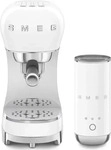 Smeg ECF12WHEU, SMEG ECF12WHEU Bundle Siebtr&auml;germ. + Milchaufsch&auml;umer