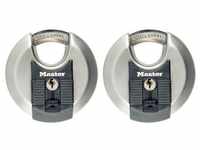 Masterlock Master Lock Vorhängeschloss 2-Disk aus Edelstahl (70mm) M40E M40EURT