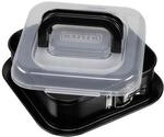 KAISER Inspiration Springform quadratisch 24 x 24 cm mit Haube