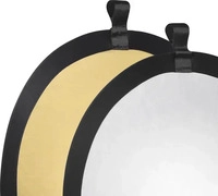 walimex 1017689, Walimex Faltreflektor gold/silber, &Oslash;56cm