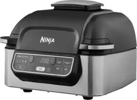 Ninja AG301EU, Ninja AG301EU Hei&szlig;luftfritteuse schwarz/silber