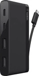 Belkin F4U090BTBLK, Belkin Travel Hub USB-C 4-Port schwarz F4U090btBLK