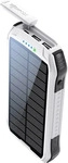 Boompods PNSWHT, Boompods Neutron Solar Powerbank 10.000mAh wei&szlig;
