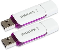 Philips FM64FD70D/00, Philips USB 2.0 2-Pack 64GB Snow Edition Magic Purple