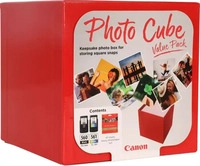 Canon 3713C007, Canon PG-560 / CL-561 Photo Cube Value Pack PP-201 13x13 cm 40 Bl