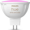 Philips 49140300, Philips Hue LED Lampe MR16 400lm White Color Amb.,