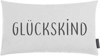 Kissen GL&Uuml;CKSKIND wei&szlig;