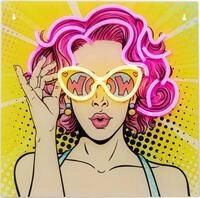LED Glasbild BEAUTY