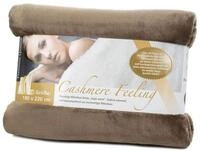 Wohndecke Cashmere taupe