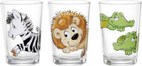 Trinkglas-Set HAPPY ZOO