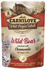 Carnilove Cat Pouch Ragout - Wild Boar enriched with Chamomile 24x85g