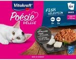 Vitakraft Po&eacute;sie D&eacute;lice Fish Selection in Sauce 6x85g