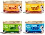 Edgard und Cooper Katze St&uuml;ckchen in So&szlig;e Adult Multipack 8x85g