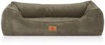 Knuffelwuff orthop&auml;disches Hundebett Nunavut Khaki XL 105x75cm