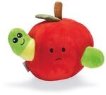 Beeztees Pl&uuml;sch Apfel mit Raupe
