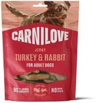 Carnilove Dog Jerky - Turkey und Rabbit 100g
