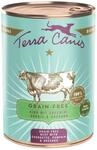 Terra Canis getreidefrei Rind mit Zucchini, K&uuml;rbis und Oregano 12x400g