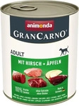 animonda GranCarno Adult mit Hirsch + &Auml;pfeln 6x800g, Grundpreis: &euro; 3,12 /...