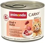 animonda Carny Adult Rind und Huhn 6x200g