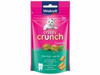 Vitakraft Katzensnack Crispy Crunch Dental mit Pfefferminzöl 4x60g
