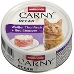 animonda Carny Ocean Wei&szlig;er Thunfisch und Red Snapper 12x80g
