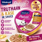 Vitakraft Po&eacute;sie Cr&eacute;ation mit Pute in K&auml;sesauce 15x85g, Grundpreis: &euro; 9,17 /