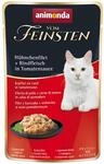 animonda vom Feinsten H&uuml;hnchenfilet und Rindfleisch Tomatensauce 18x50g
