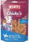 RINTI Chicko's Plus Fischst&auml;bchen mit Lachs und Huhn 80 g