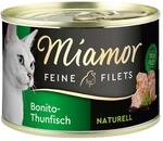 Miamor Feine Filets Naturell Bonito-Thunfisch 12x156g