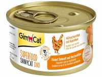 GimCat Superfood ShinyCat Duo Hühnchenfilet mit Karotten 24x70g
