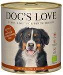 Dog's Love Bio Rind mit Reis, Apfel und Zucchini 6x800g
