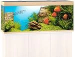 Juwel Rio 450 LED Komplett Aquarium ohne Schrank helles holz