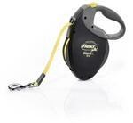 flexi Rollleine Giant Gurt 8 Meter L - black / Neonyellow