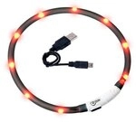 Karlie Visio Light LED Leuchthalsband blau