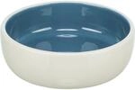 Trixie Keramiknapf Katze, 0,3l/&oslash;13cm creme/blau
