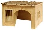 Kerbl NATURE H&auml;uschen mit Heuraufe 42x34,5x27cm