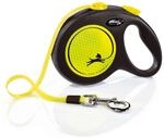 flexi New NEON Gurtleine 5m schwarz