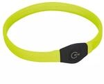 Karlie Visio Light LED Leuchthalsband Langhaar gelb