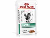 ROYAL CANIN® Veterinary DIABETIC Nassfutter für Katzen 12x85g