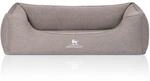 Knuffelwuff orthop&auml;disches Hundebett Leano Grau XL