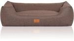Knuffelwuff Hundebett Lotte Graubraun XXL 120x85cm