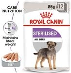 ROYAL CANIN STERILISED Nassfutter f&uuml;r kastrierte Hunde 12x85g