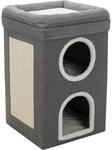 Trixie Cat Tower Saul grau 64cm