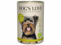 Dog's Love Bio Huhn mit Buchweizen, Sellerie und Basilikum 12x400g, Grundpreis: