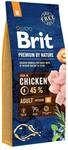 Brit Premium by Nature Adult M 15kg