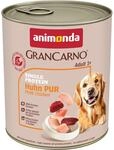 animonda GranCarno single protein Huhn pur 6x800g