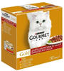 Gourmet 12132226, GOURMET Gold Zarte Häppchen in Sauce Mixpaket 8x85g,...