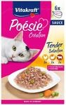 Vitakraft Po&eacute;sie Multipack Herzschale Sauce 6x85g