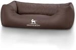 Knuffelwuff Hundebett Milan braun M-L 85x63cm