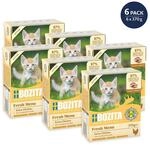Bozita Tetra H&auml;ppchen in Sauce Kitten mit H&uuml;hnchen 6x370 g